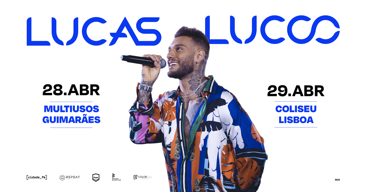 Lucas Lucco apresenta-se ao vivo em Portugal