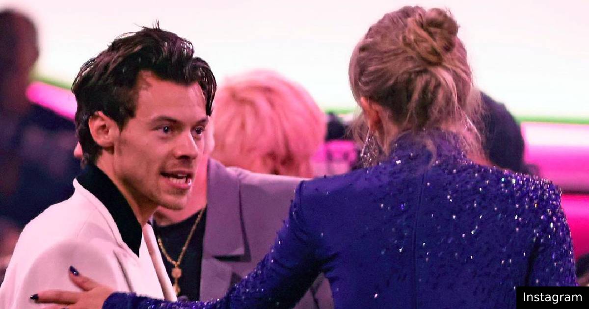 Taylor Swift apoiou o ex Harry Styles nos Grammys